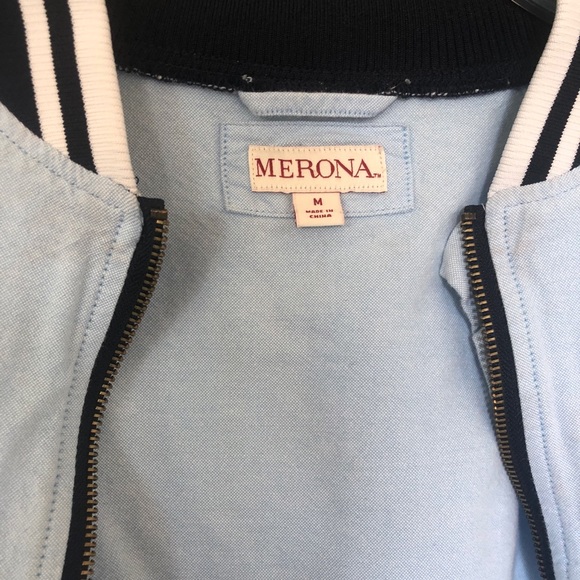 Light Blue Zip Jacket - Picture 2 of 4